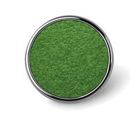 Broche redondo de textura plana suave verde hierba para hombres y mujeres, insignia de moda, collar, vestido, chaqueta, mochila, accesorios