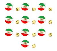 Broche resistente de la bandera de los Leones de Irán, ligero y cómodo, accesorio de recuerdo vintage para uso diario, insignia de símbolo de leones nacionales para viajes, iranian brooch, como se