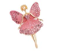 Broche seguro de ballet para niña, para viajes, evita pérdidas, decoración de ropa, bailarina, ajuste cómodo, seguro para niñas, One Size, como se describe