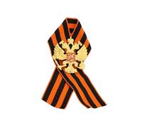 Broche soviético ruso de doble cabeza, insignia de solapa, símbolo cultural, regalo coleccionable, medallas conmemorativas de doble cabeza, talla única, como se describe