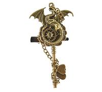 Broche steampunk, insignia gótica, solapa, equipo retro, joyería de disfraz para mochila, bolsa, chaquetas, cuello, broches para mujer, vestido de disfraz y hombre a la moda, talla única, como se