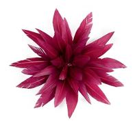 broche tela plumas Broche de plumas de colores, broche de ramillete for hombres y mujeres, ropa, banquete, joyería, boda, accesorio for el cabello y sombreros.(Color-17)