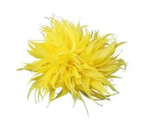 broche tela plumas Broches de plumas y ramillete for mujer, elegantes alfileres de solapa con flores, insignias for bodas y fiestas, accesorios de joyería.(Yellow)