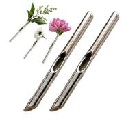 Broche tipo A Kind: cada flor cuenta una historia diferente, broche de inserción de flores en forma de rama, joyería con abalorios, regalo significativo, elegante broche de declaración de flores para