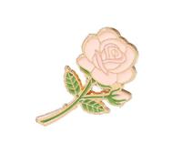 Broche único con diseño de rosas para eventos formales y entusiastas de las flores, pin de solapa de moda, talla única, como se describe