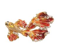 Broche versátil con diamantes de imitación para cualquier atuendo, desde eventos casuales hasta eventos formales, simbolizando un broche de noche elegante y de la suerte, One Size, como se describe
