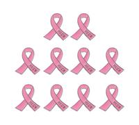 Broche versátil inspirado en cinta, con materiales de aleación resistentes, accesorio de letras para estilo individualizado, aleación de esperanza, One Size, Como se describe