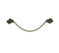 Broche vintage con diseño de hojas y flores, para cárdigan, con hebillas, estilo retro, para camisa, vestido, bufanda, broche de joyería, talla única, Ágata