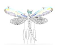 Broche y accesorio para el pelo Ariana Grande x Swarovski, Perla de cristal, Tallas mixtas, Libélula, Blanco, Baño de rodio OS