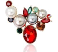 Broches, broches para mujer, retro, a la moda, chal, hebilla, suéter, abrigos, accesorios, talla única, Acrílico, No es una piedra preciosa