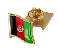 Broches Con La Bandera De Afganistán Estilo Étnico Hip Hop Con Forma De Bandera Broche Vintage Para Mujeres Y Hombres Joyería Ropa Patriota Accesorios Bandera