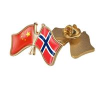 Broches Con La Bandera De China Y La Isla De Buwei - Broche Con Emblema Retro Insignia Patriótica Para Ropa Accesorios Novedosos
