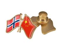 Broches Con La Bandera De China Y La Isla De Buwei - Broche Con Emblema Retro Insignia Patriótica Para Ropa Accesorios Novedosos