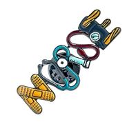 Broches con letras del alfabeto | estética con diseño del alfabeto para enfermeras | Broche de solapa con letra, para mochila, monedero, citas, y cumpleaños