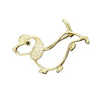 Broches De Animales Broche De Perro Con Cristales