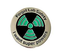Broches De Mochila | Olvídese De La Seguridad Del Laboratorio, Broches De De Superpoderes - Broches esmaltados Divertidos Y Duraderos Con Escritura Clara Y Clara, Lindos Para Los Apasionados