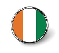 Broches De Moda De La República De Costa De Marfil Pins Con Bandera Étnica De Países Del Mundo Pins De Hip Hop Broches Insignias Para Mujeres Y Hombres Dijes Joyas Ropa Bolsos Accesorios