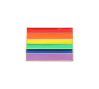 Broches de orgullo arco iris, pines de solapa con bandera de arco iris a granel, esmalte LGBT solapa LGBT orgullo para pines cl, insignia de corazón gay, 1PCS, Metal