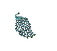 Broches de pájaros para mujer, unisex, de cristal, animales, pájaros, oficina, fiesta, amigos, accesorios, Piedra Vidrio Piedra Esmaltado cristal, zirconia cúbica Ágata Obsidiana