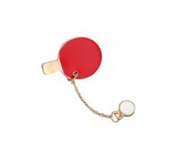 Broches De Pelotas Deportivas Alfileres Solapa Para Camisa Con Cadena Broche Pingpong Bádminton Joyería Para Aficionados Joyería Solapa Pingpong Bádminton Bolas Dibujos Animados