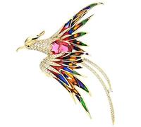 Broches De Pin Para Mujeres Y Hombres Vintage Phoenix Solapa Pin Flying Beauty Bird Insignias Regalos De Fiesta