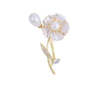 Broches Florales de Rosas, Ramillete Temperamental y versátil, alfileres para Traje, Accesorios Femeninos fijos