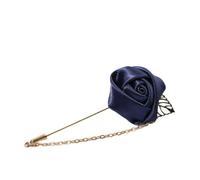 broches, Hombres y mujeres Rosa flor hoja moda broche Pin Blazer traje solapa boda fiesta Boutonniere encanto joyería ropa accesorio(7)