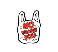 Broches Letra inglesa No Gracias Insignia Collar Broche Broche Vestidos Joyas Decoración Muy Práctico y Populareben Tratado.