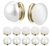 Broches Magnéticos de Perla 12 Unidades de Cobre para Camisa
