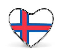 Broches Novedosos De Moda De Las Islas Feroe Con Bandera Étnica De Países Del Mundo Broches De Hip Hop Insignias Para Mujeres Y Hombres Dijes Joyas Ropa Bolsos Y Accesorios