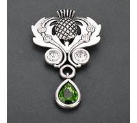 broches Outlander-broche de cardo con nudo celta for falda escocesa, broches de flores nacionales, joyería nórdica vikinga