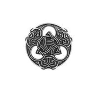 Broches, Outlander-broche de cardo con nudo celta for falda escocesa, broches de flores nacionales, joyería nórdica vikinga