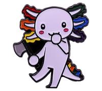 Broches para la moda de las mujeres, Pins Broch para mujeres | Salamander Joyería de ropa de decorativa | Coloridos suministros de decoración de camisa de axolotl para citas diarias de desplazamiento