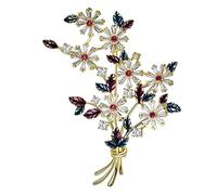 Broches para mujer y mujer, broche de flores, broche de temperamento para mujer, accesorios de traje a juego, broches para mujer, As show, Ágata