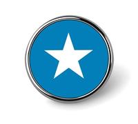 Broches Y Alfileres Con La Bandera De República Federal De Somalia Elegantes Botones Con Forma De Cuadrados Circulares O De Corazón Insignias Joyas Patrióticas Vintage Ropa Bufandas Accesorios Regalo