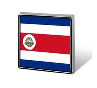 Broches Y Pines Con La Bandera De La República De Costa Rica Botones Étnicos Vintage Insignias Joyería Patriótica Creativa Regalos Para El Día Del Padre Negocios Bodas Y Aniversarios