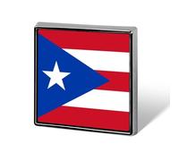 Broches Y Pines Con La Bandera De La República De Puerto Rico Botones Étnicos Vintage Insignias Joyería Patriótica Creativa Regalos Para El Día Del Padre Negocios Bodas Y Aniversarios