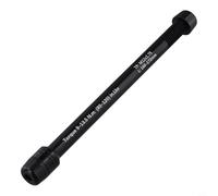 Brocheta de eje pasante para entrenador de bicicleta de 12 x 142-148 mm P1.5/P1.75, eje trasero ajustable de aluminio CNC con espaciadores, compatible con entrenadores de bicicleta de interior (M12 x