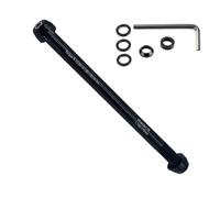 Brocheta de entrenamiento de bicicleta a través del eje | Eje de repuesto para entrenador de rueda de , resistente al óxido, suministros de conducción resistentes para mujeres, hombres, adultos y