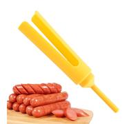 Brochetas Para Perritos Calientes - Pinchos de Carne y Soporte para Perritos Calientes | Accesorios Cocina Multifuncionales Faciles Para Camping, Fiestas Exteriores, Barbacoa
