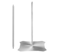 Brochetas Verticales Para Parrilla | Brochetas De Acero Inoxidable Para Barbacoa,Soporte Para Carne De Barbacoa Para Horno Tacos De Pollo | Kebab Shawarma