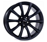 Brock B32 8,5 x 20 et 30 Círculo del perno 5 x 112 Hub centrado 66,6 580070930, black-matt pintado