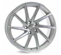 Brock B37 8,5 x 19 et 45 Círculo del perno 5 x 120 Hub centrado 67.1 580080870, cristal plata front-polished