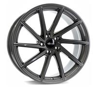 Brock B37 8,5 x 19 et 50 Círculo del perno 5 x 120 Hub centrado 65.1 580080885, dark-sparkle pintado