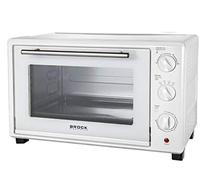 Brock Electronics TO-3001-WH Horno Eléctrico, 1500 W, 30 litros, 0 Decibeles, Acero Inoxidable, 4 Velocidades, Blanco