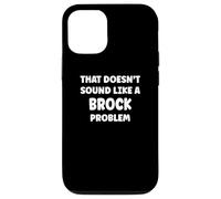 Brock Personalized Custom Boys Brock Name Carcasa para iPhone 12/12 Pro