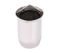 Broco DB Killer Escape Moto 51mm Silenciador Universal Acero Inoxidable | Inserto Motocicleta, Reductor de Ruido Extraíble para Tubos, Extraíble, Resistente al Calor (Plata)