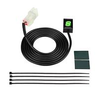 Broco Indicador de engranaje de la motocicleta, pantalla LED a prueba de agua Indicador de la motocicleta Montura de enchufe de la ECU de la motocicleta Indicador de cambio digital de 6 velocidades Pa
