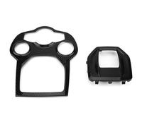 Broco Marco de consola de coche Panel de control central, Fibra de Carbono Real Interior del Coche Conole Recorte para Alfa Romeo Giulia/Stelvio
