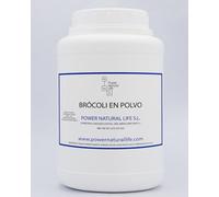 Brócoli en Polvo Orgánico Power Natural Life | Superalimento Verde 100% Natural Rico en Nutrientes y Antioxidantes | 100% Puro, sin Añadidos ni Aditivos | Envase de 1 kg